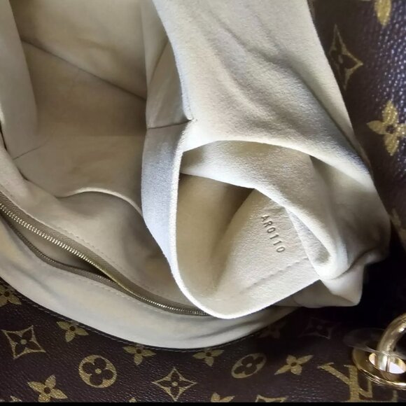 LOUIS VUITTON ARTSY MM Authentic Monogram Tote Hobo LV Bag Shoulder Authentic LV - Picture 8 of 16
